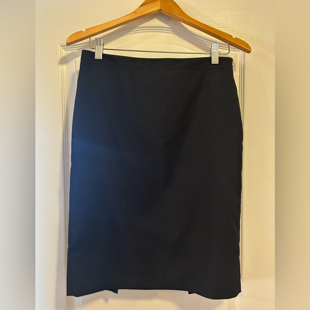 Classic Black Pencil Skirt